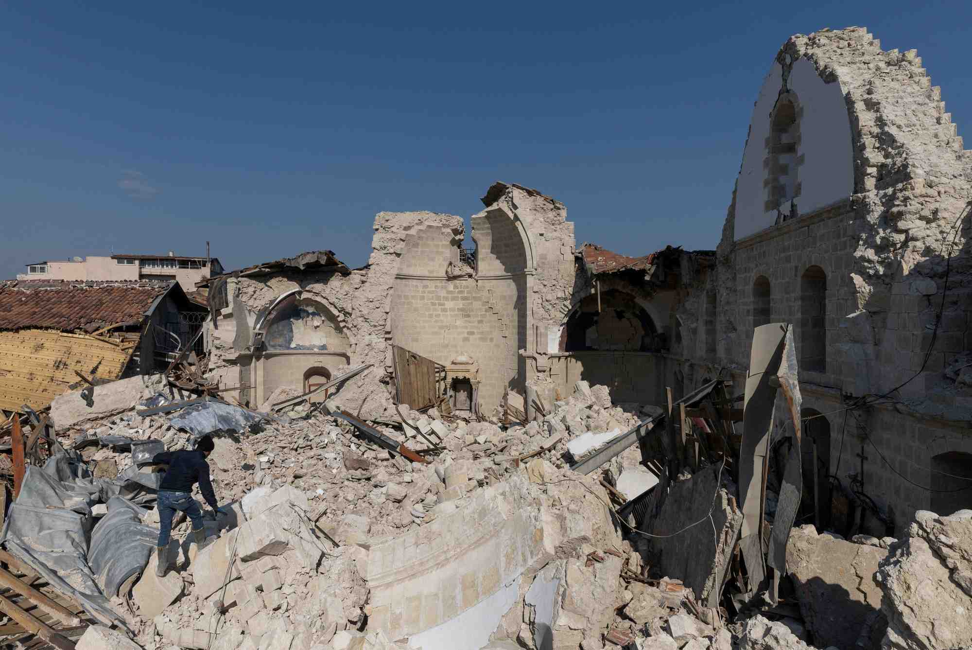 Consequences du tremblement de terre a antakya, turquie