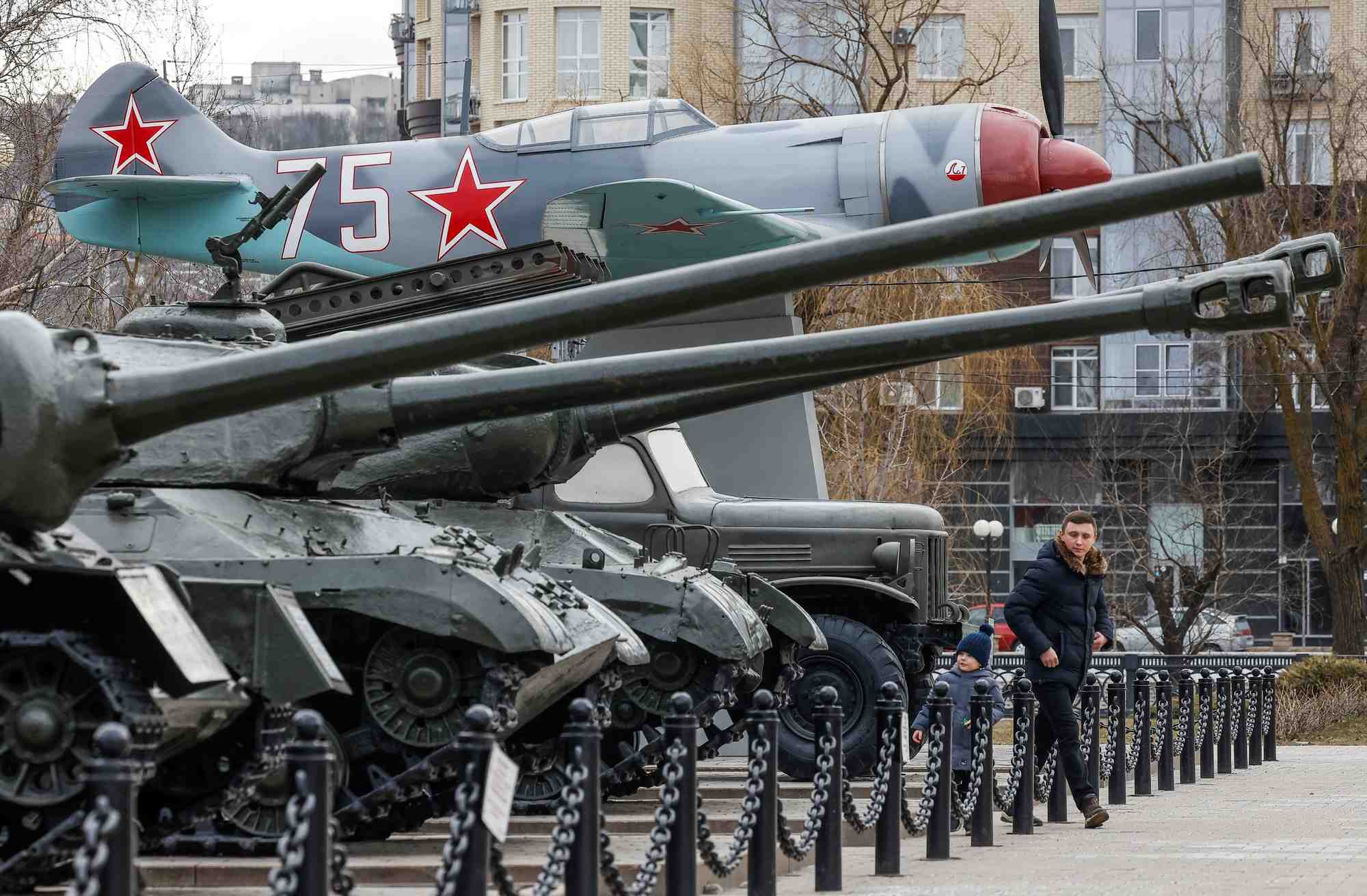 Belgorod, ville russe situee sur la ligne de front