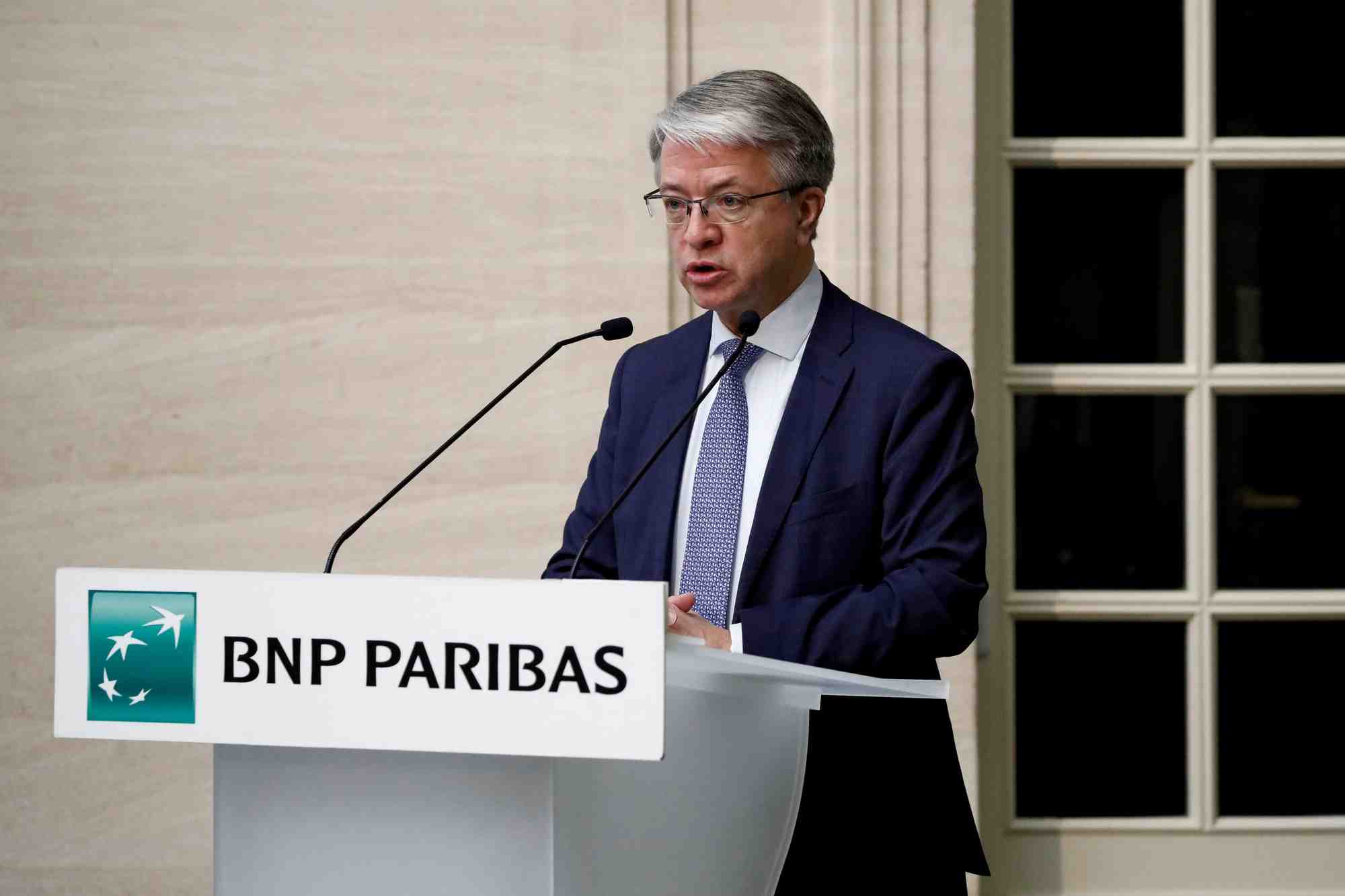 Le directeur général Jean-Laurent Bonnafé annonce le plus important profit de la banque à près de 12 milliards d'euros.