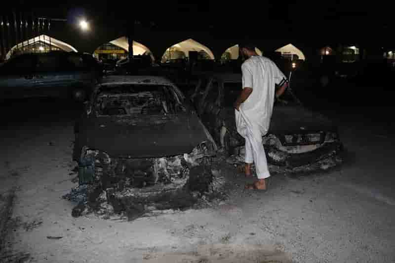 Presque tous les avions détruits à l'aéroport de Tripoli