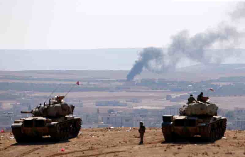 La Turquie exclut une intervention au sol unilatérale à Kobani