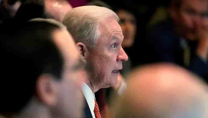 L'attorney general devant le senat americain dans l'enquete russe