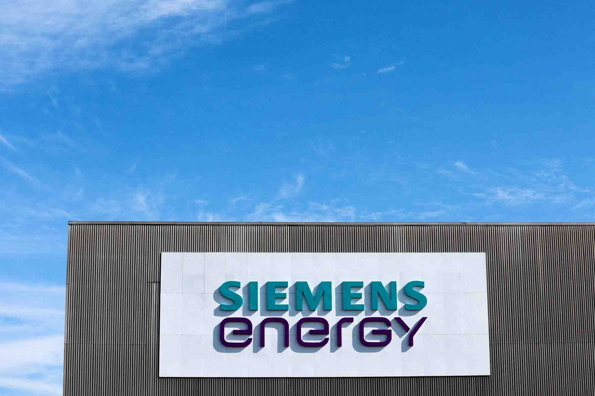 Logo de siemens energy a muelheim an der ruhr, en allemagne