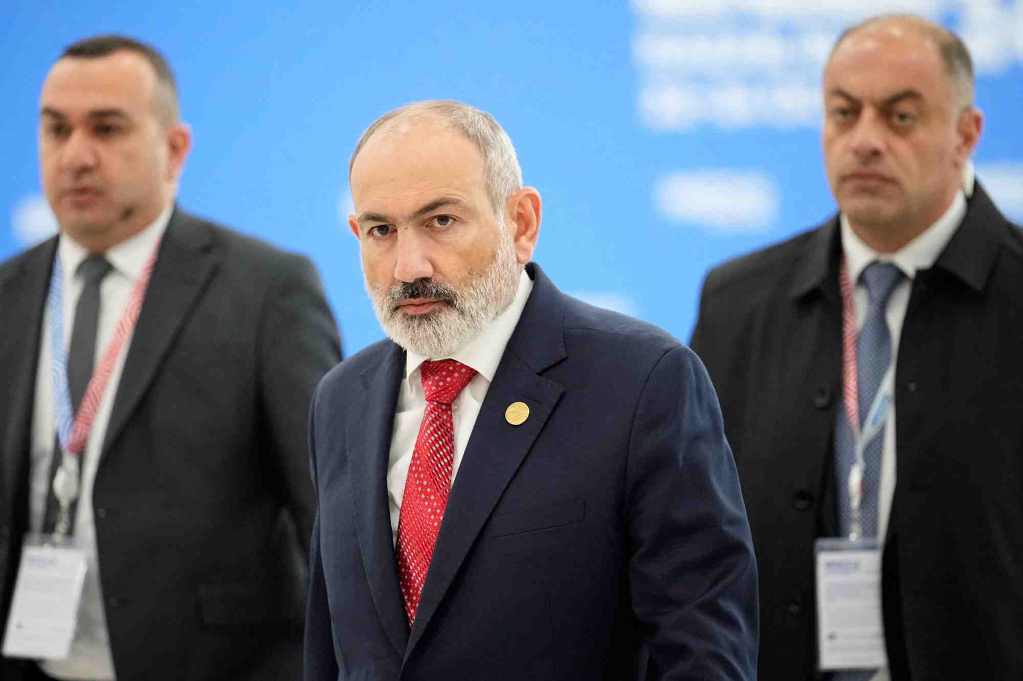 Le premier ministre armenien nikol pachinian