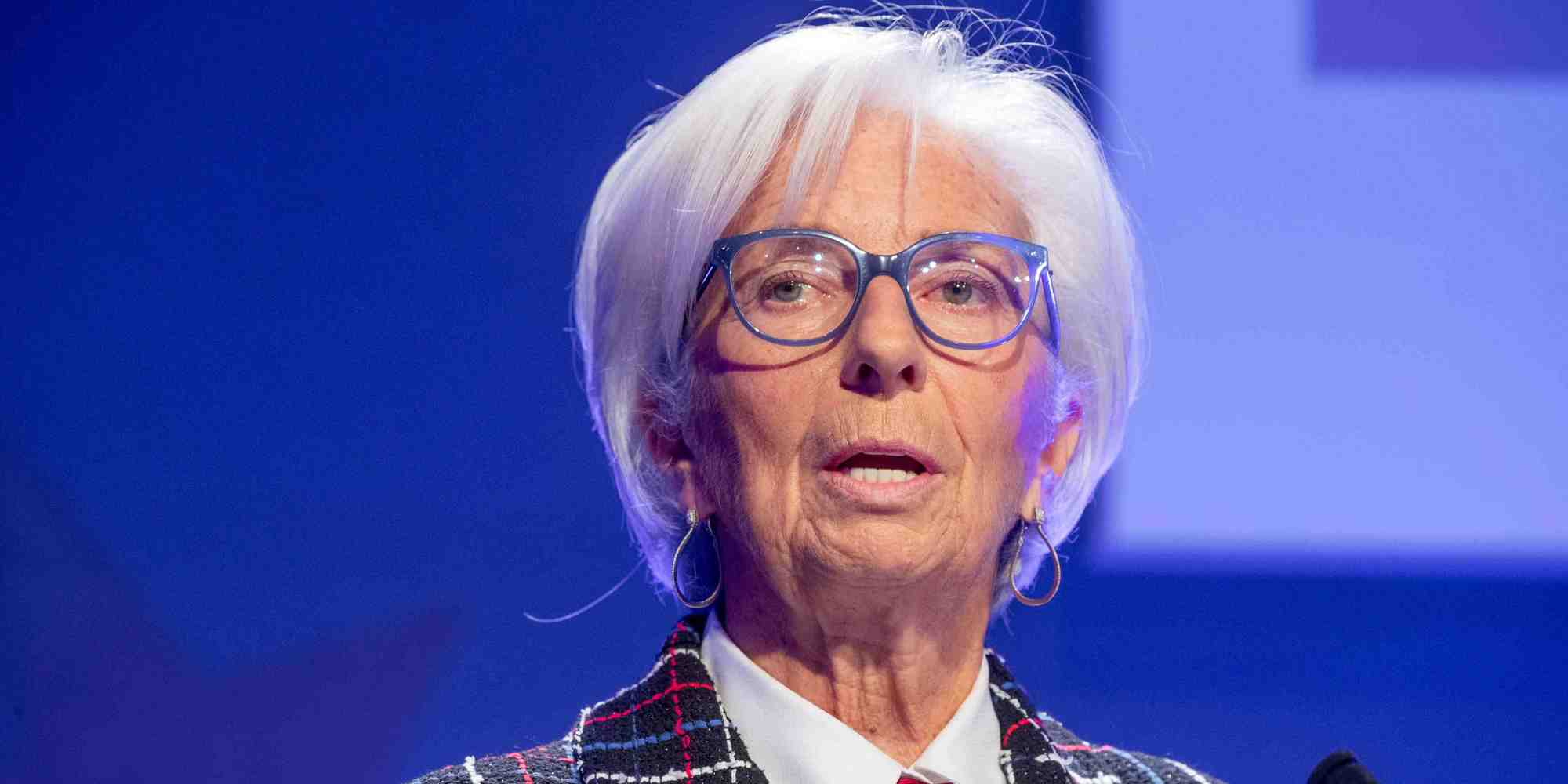 Christine Lagarde, présidente de la Banque centrale européenne.