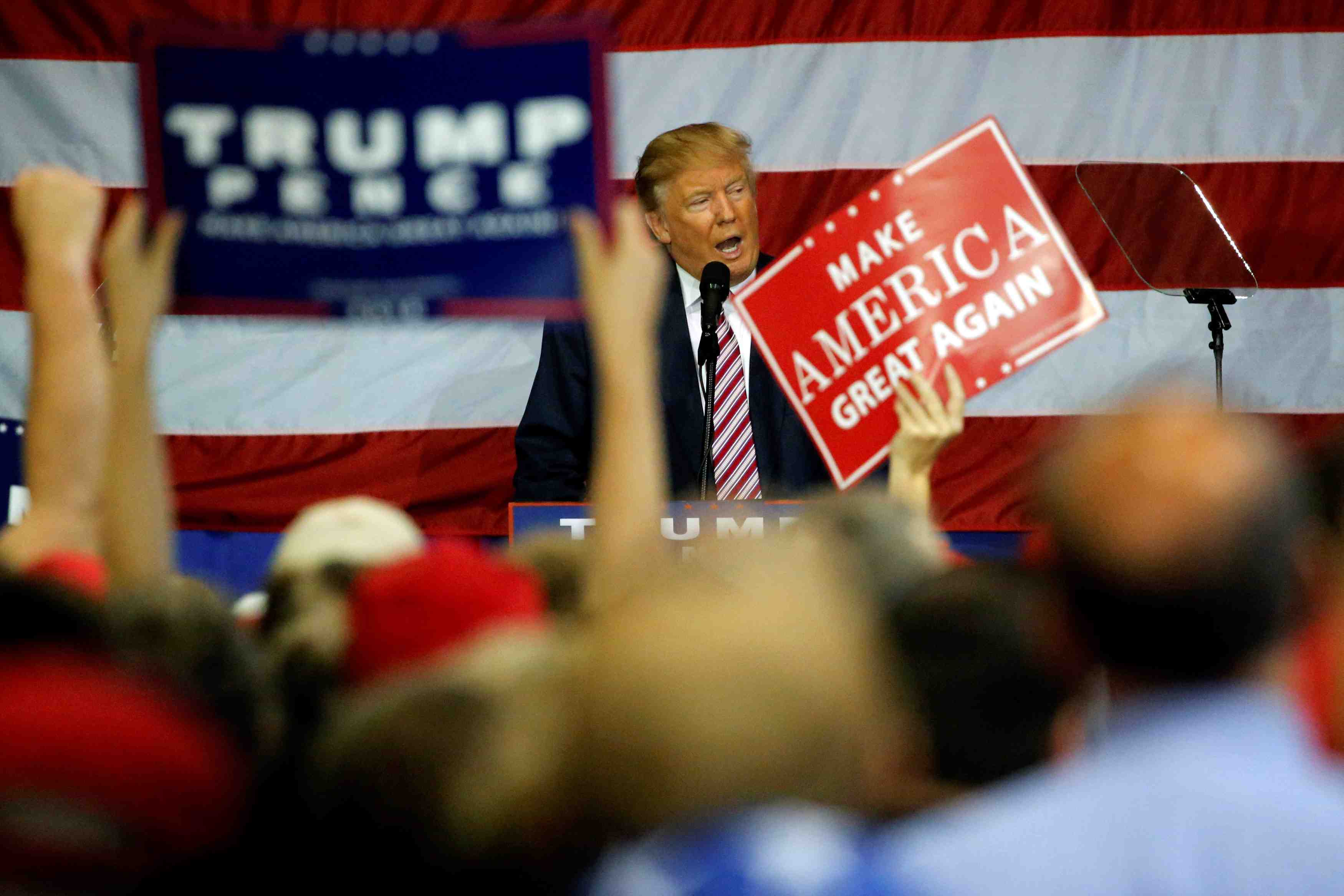Donald trump declare qu'il acceptera le resultat