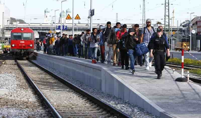 Net recul en allemagne du nombre de demandeurs d'asile
