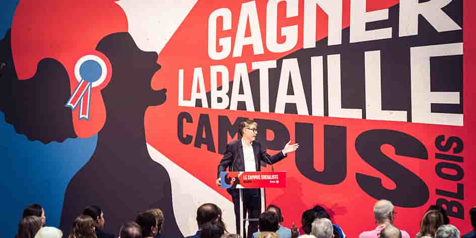 Discours du premier secrétaire du PS lors de l’université d’été du parti, hier à Blois.