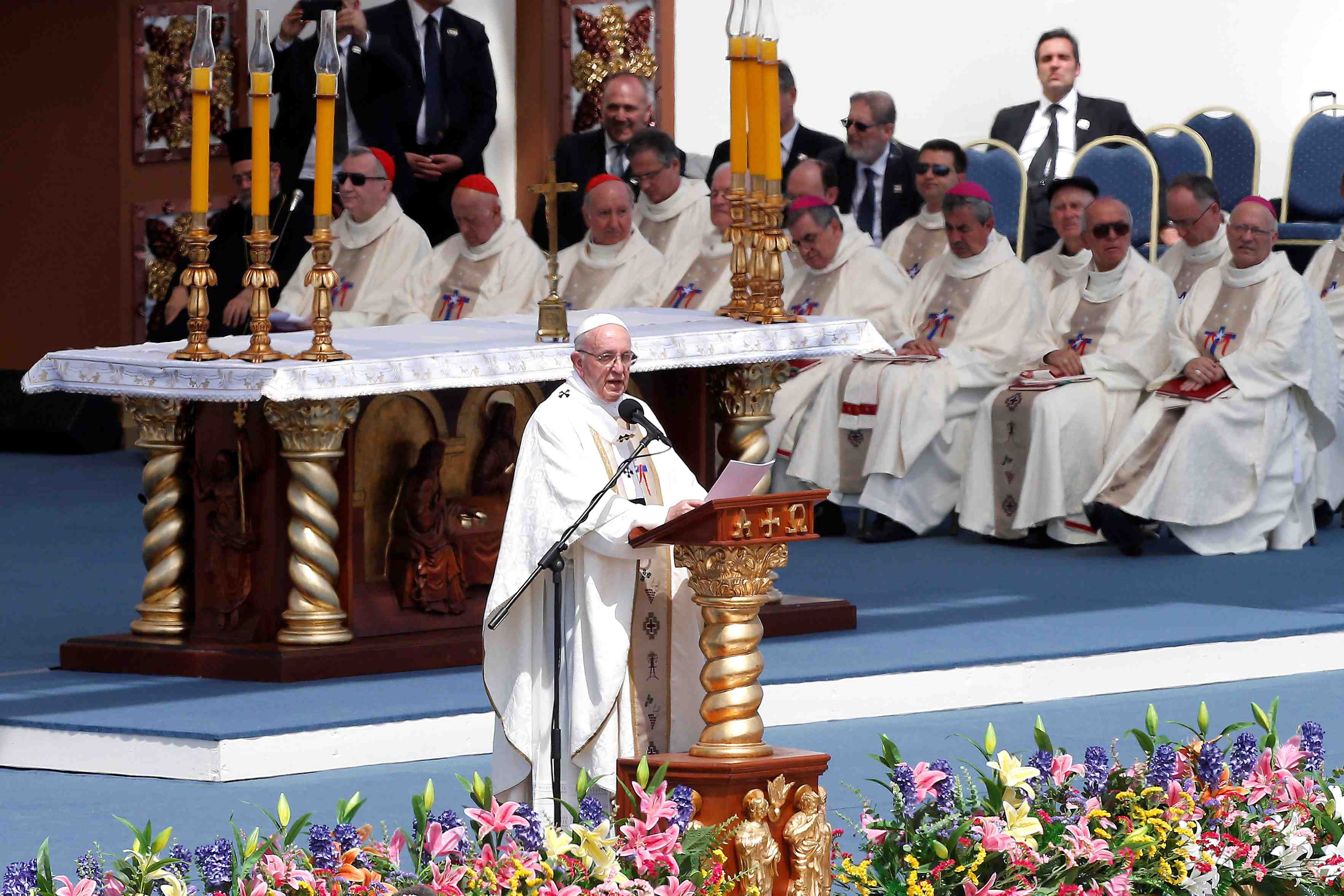 Le pape evoque l'immigration au dernier jour de sa visite au chili