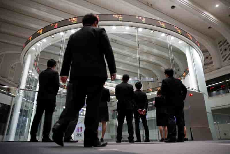 La bourse de tokyo finit en hausse
