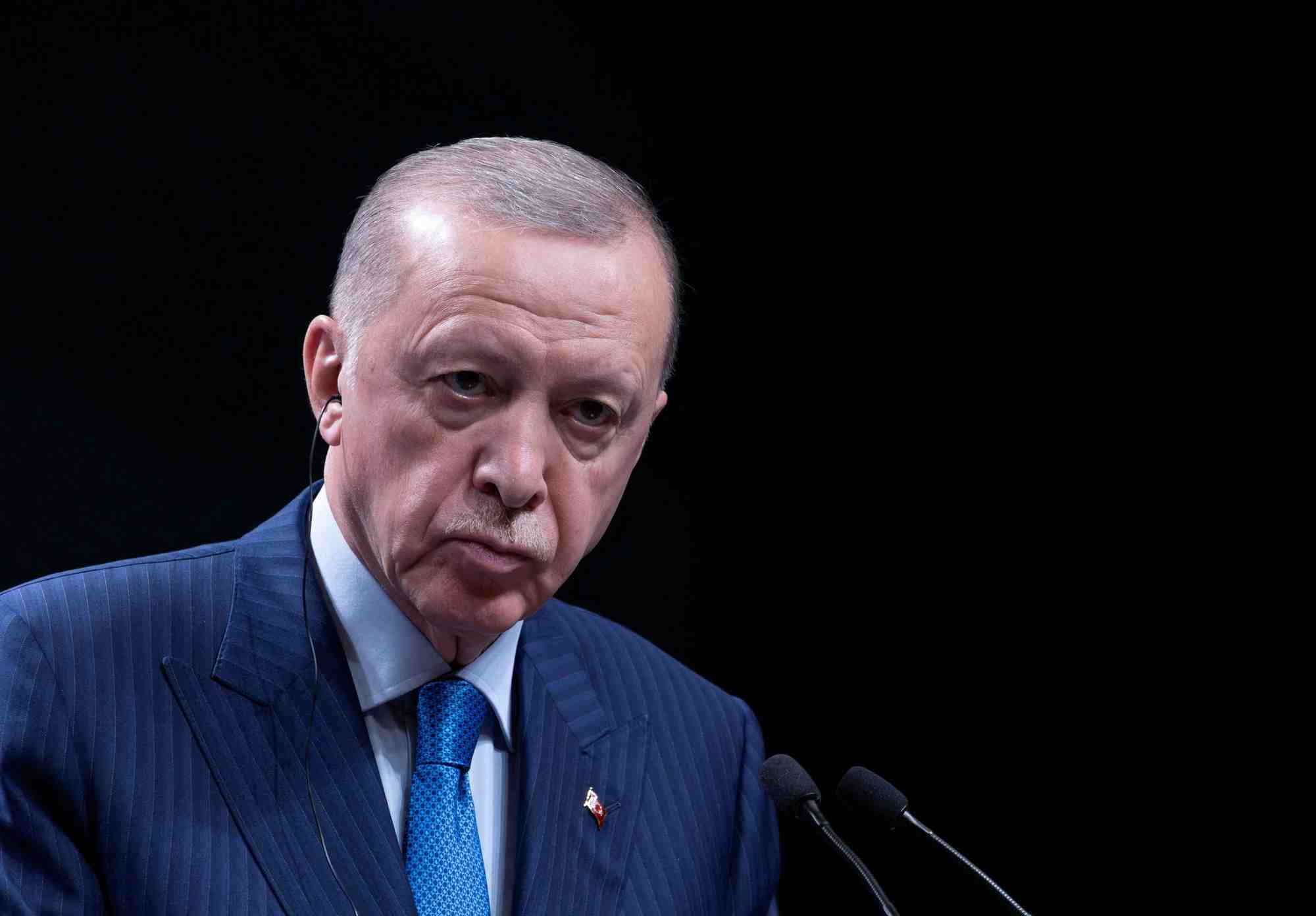 Le president turc tayyip erdogan