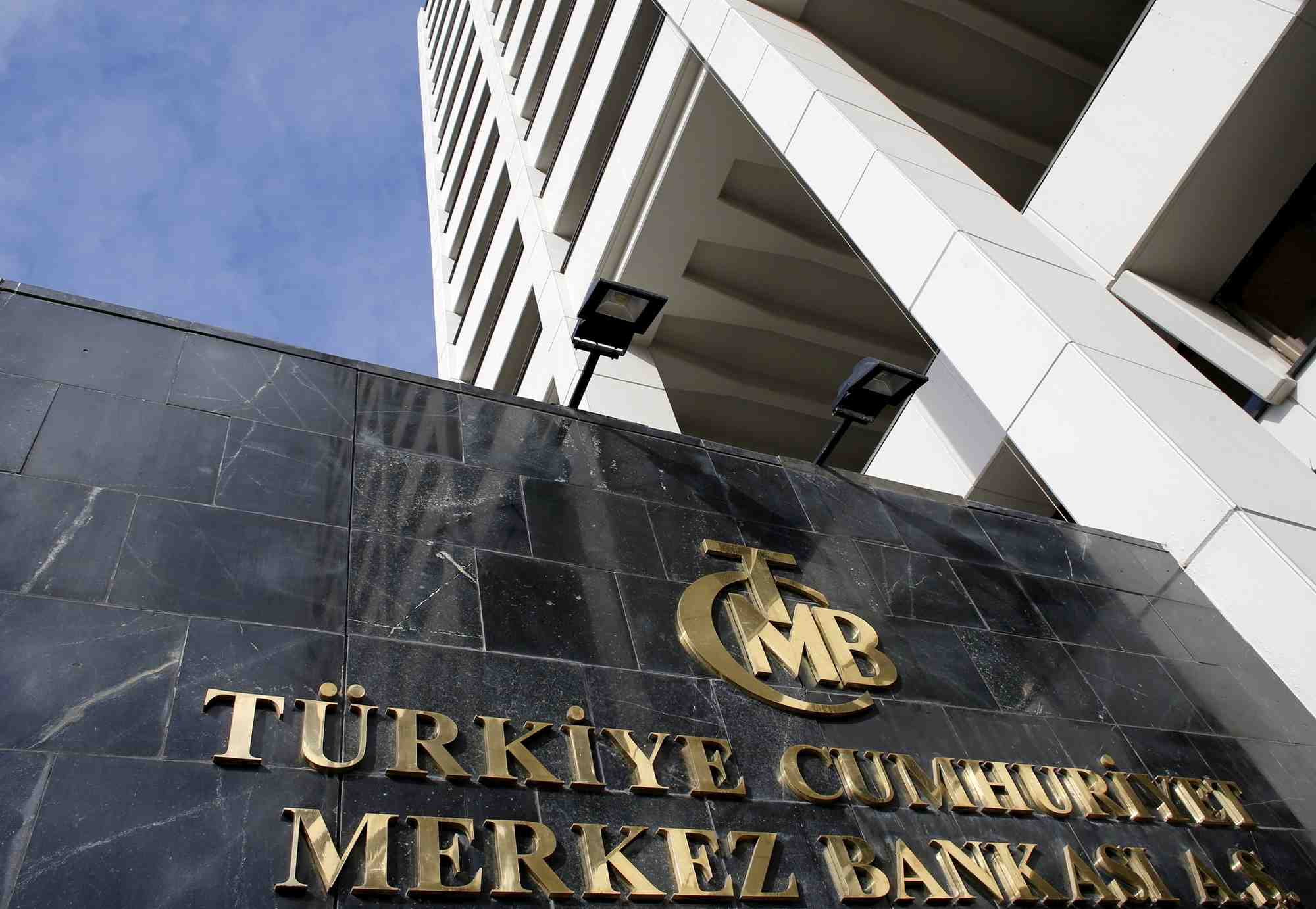 Photo d'archives du siege de la banque centrale turque a ankara