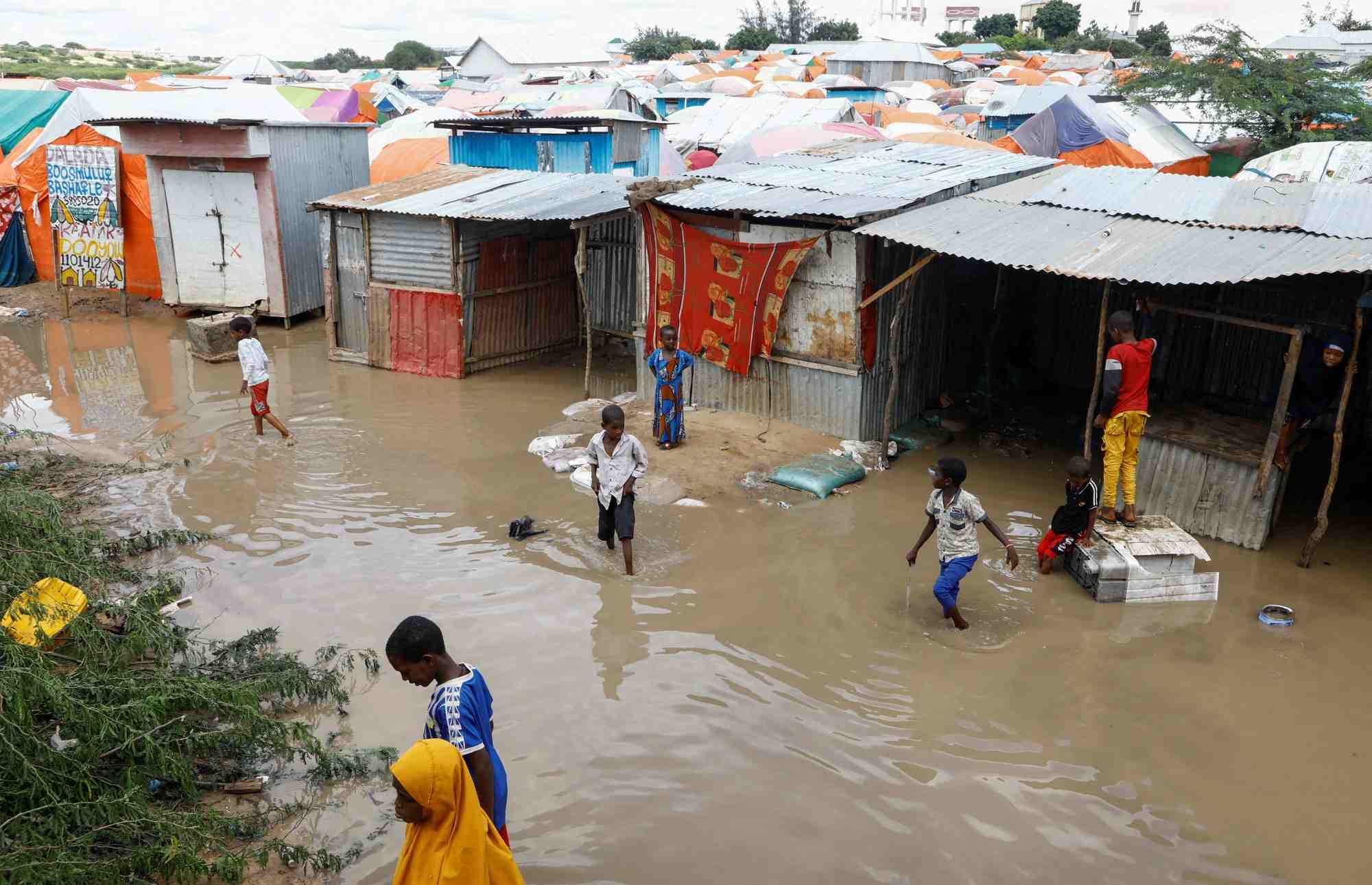Inondations en somalie