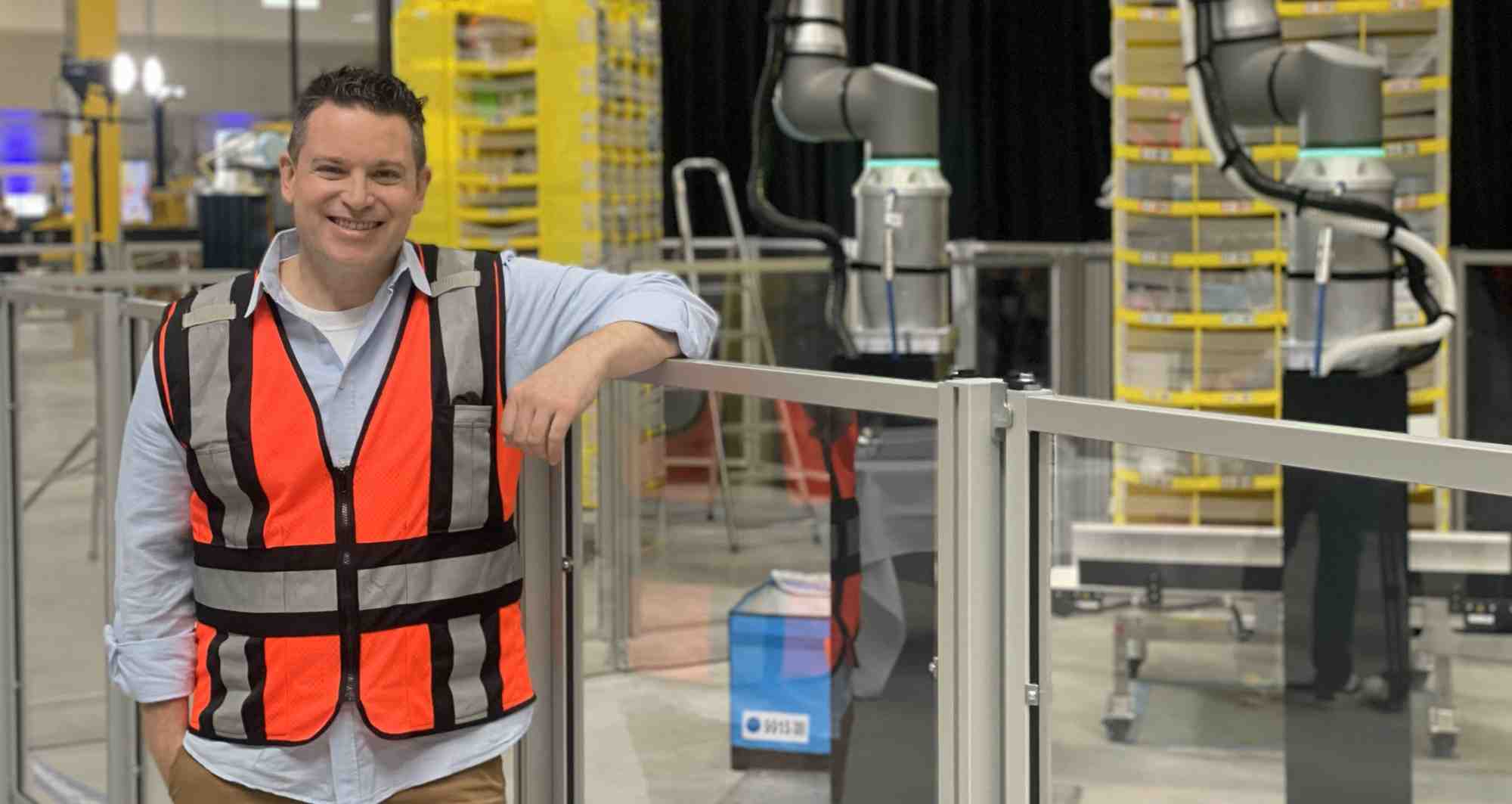 Aaron Parness, directeur robotique et IA d’Amazon.