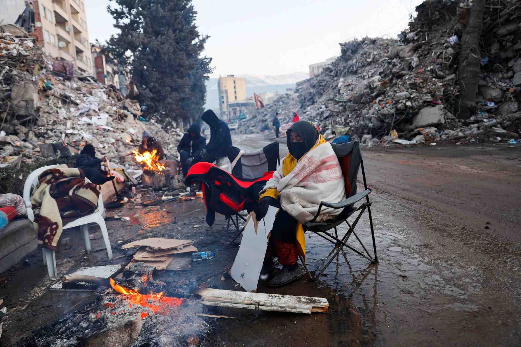 Consequences du tremblement de terre meurtrier a kahramanmaras, turquie