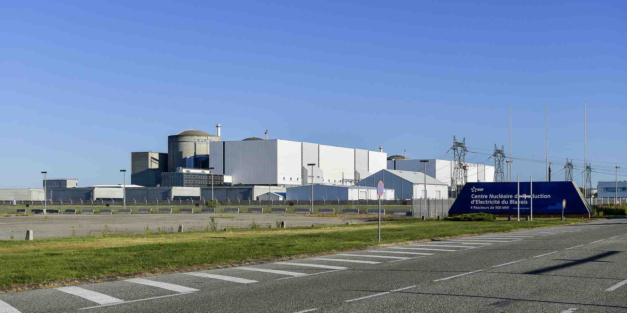 La centrale du Blayais, en Gironde, figure parmi les sept sites en lices pour accueillir des réacteurs EPR 2 à l'horizon 2040.
