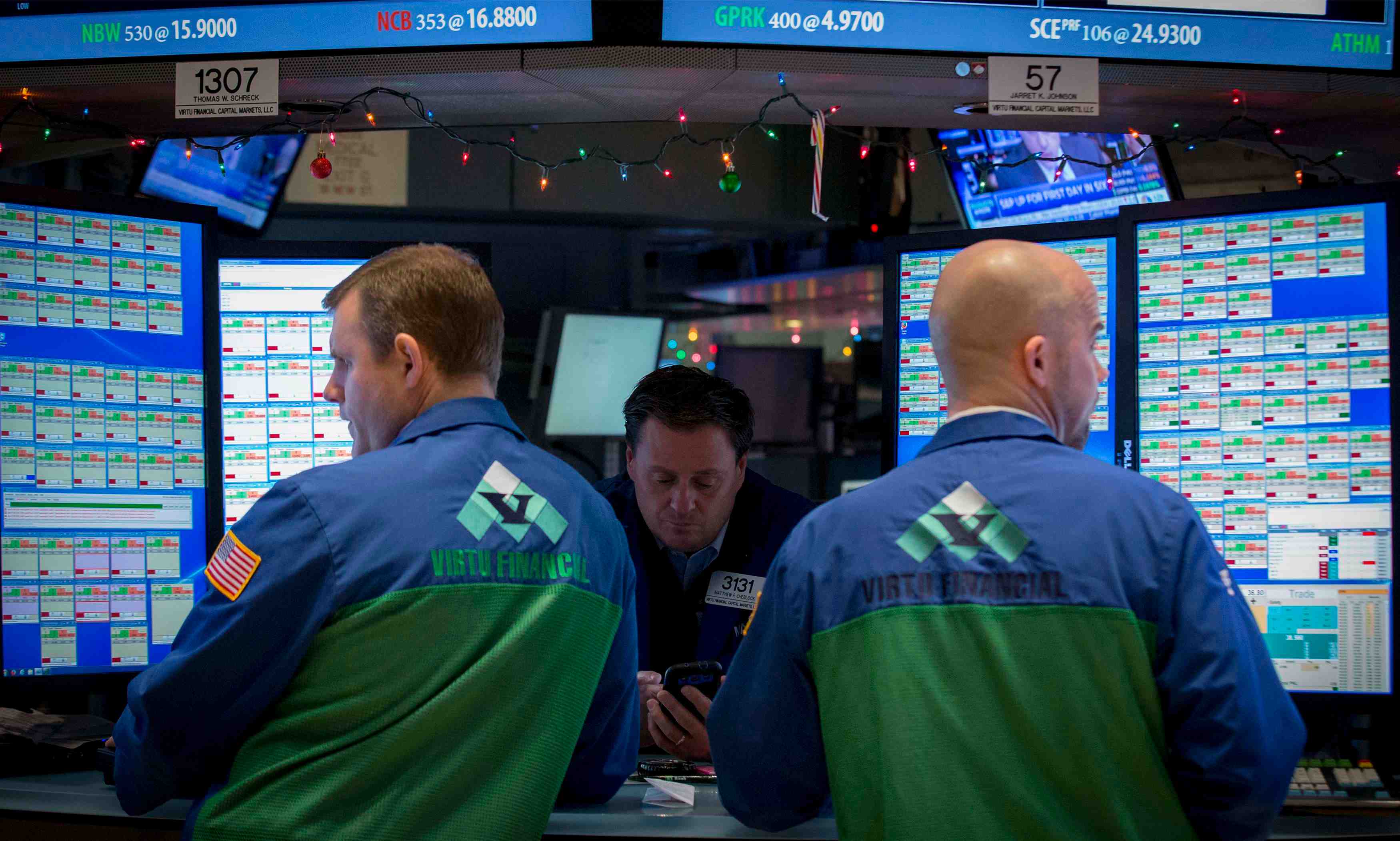 La bourse de new york finit en hausse