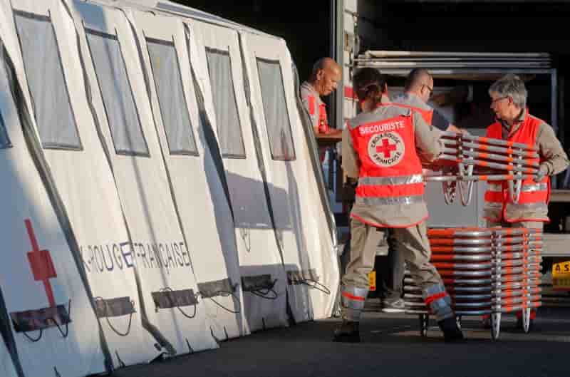 Des refugies syriens et irakiens arrivent en france