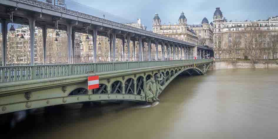 La Seine à Paris.