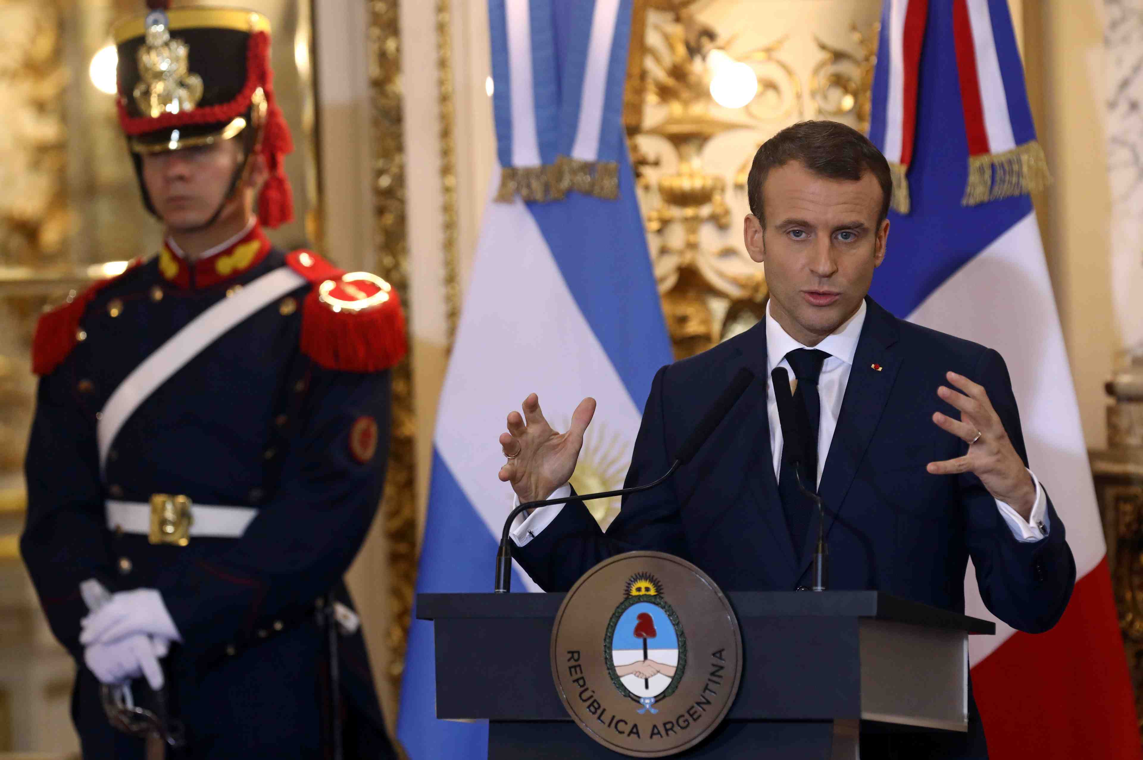 Macron rencontrera "mbs" en marge du g20 a buenos aires