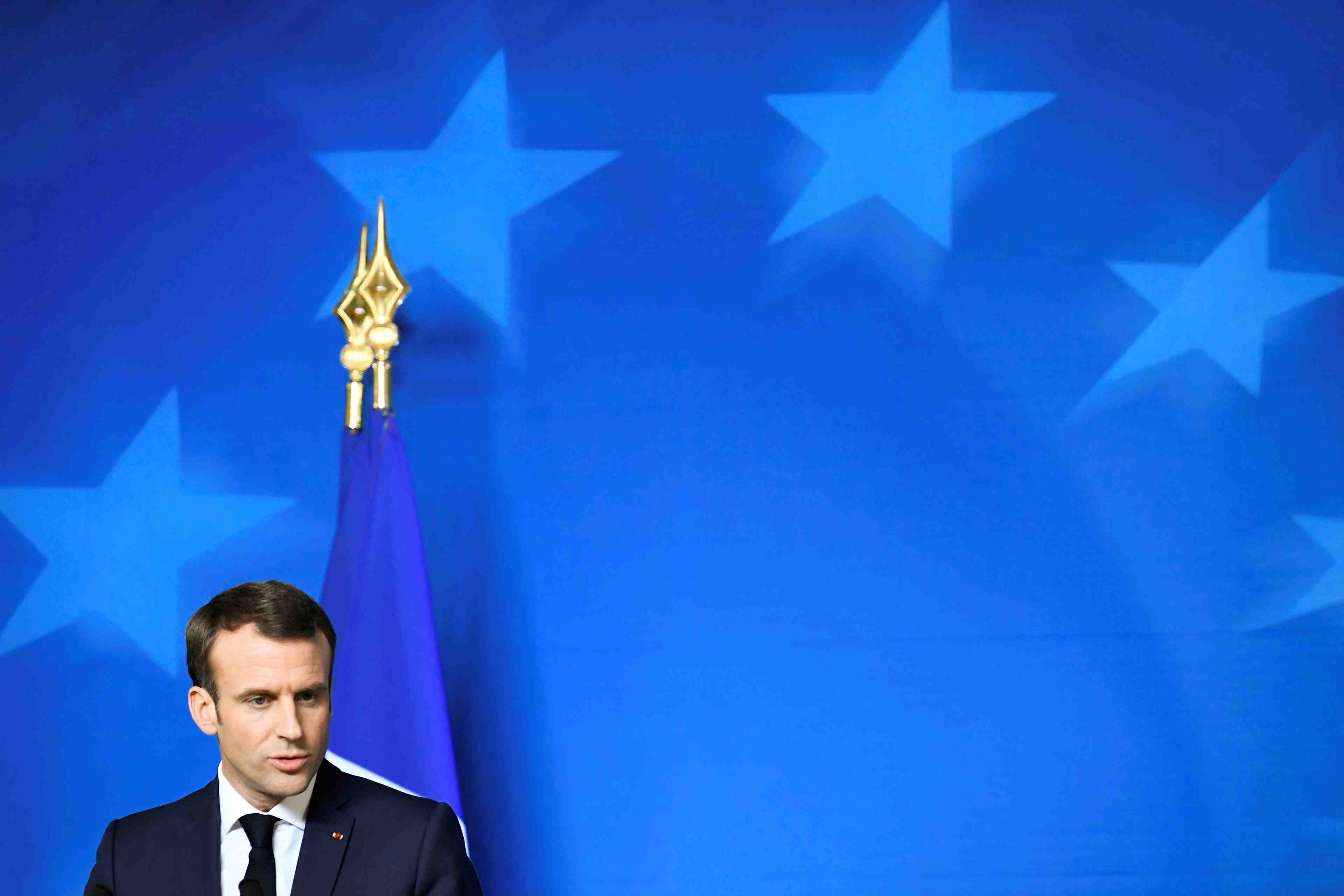 Europeennes: macron remonte au front sur l'europe