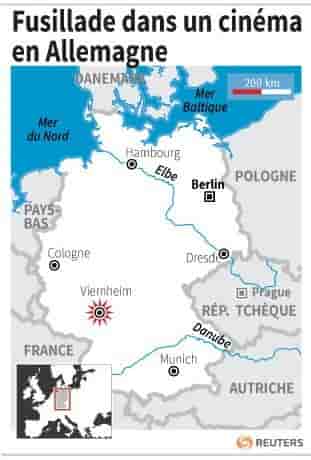 Fusillade dans un cinema en allemagne