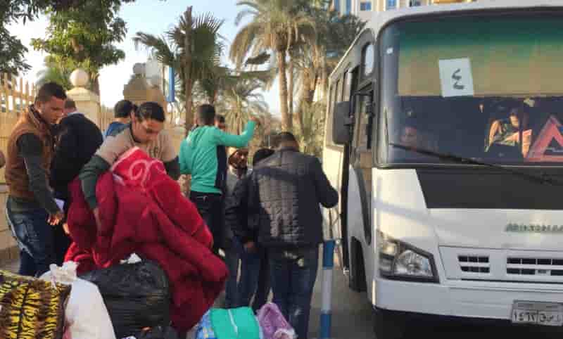 Les chretiens d'egypte fuient les attaques de l'ei dans le sinai