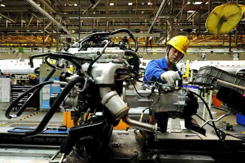L'activite manufacturiere chinois ralentit en juillet