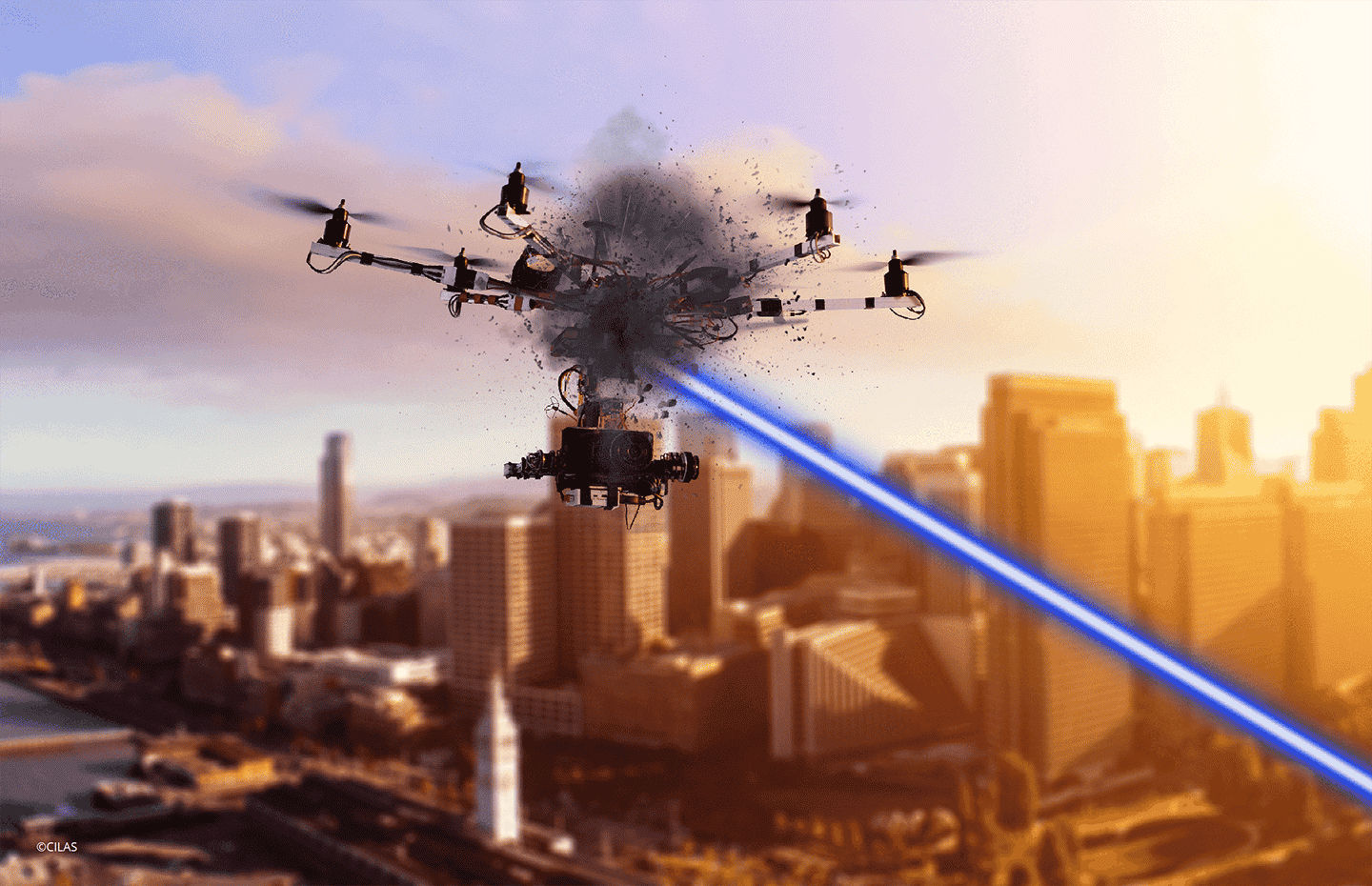 CILAS ArianeGroup laser drone