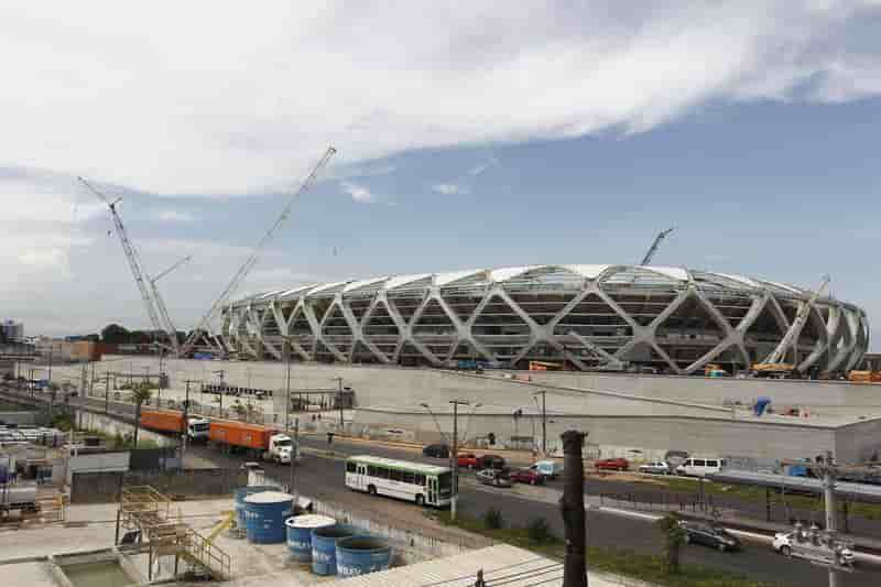 Mondial: un ouvrier tué dans une chute au stade de Manaus