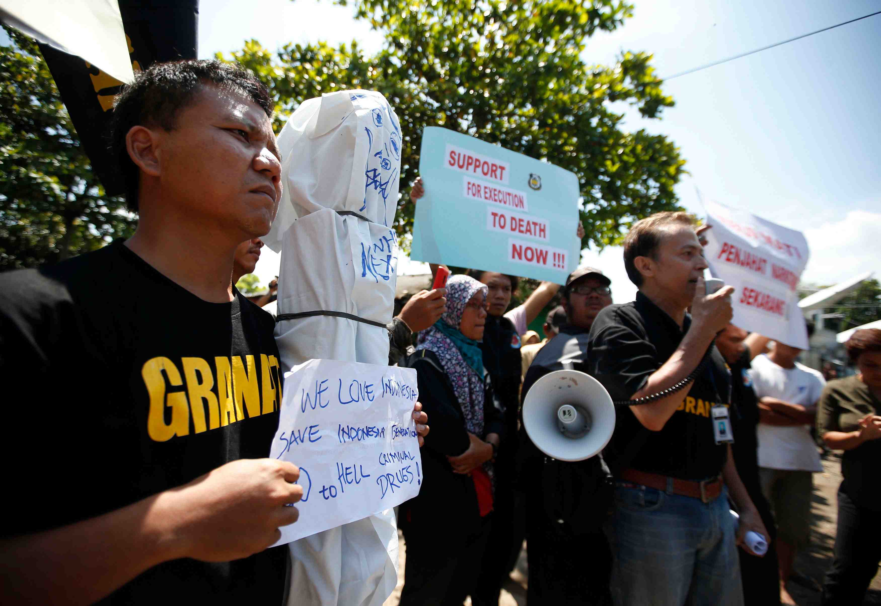 Aucune certitude sur la date de l'execution de detenus etrangers en indonesie