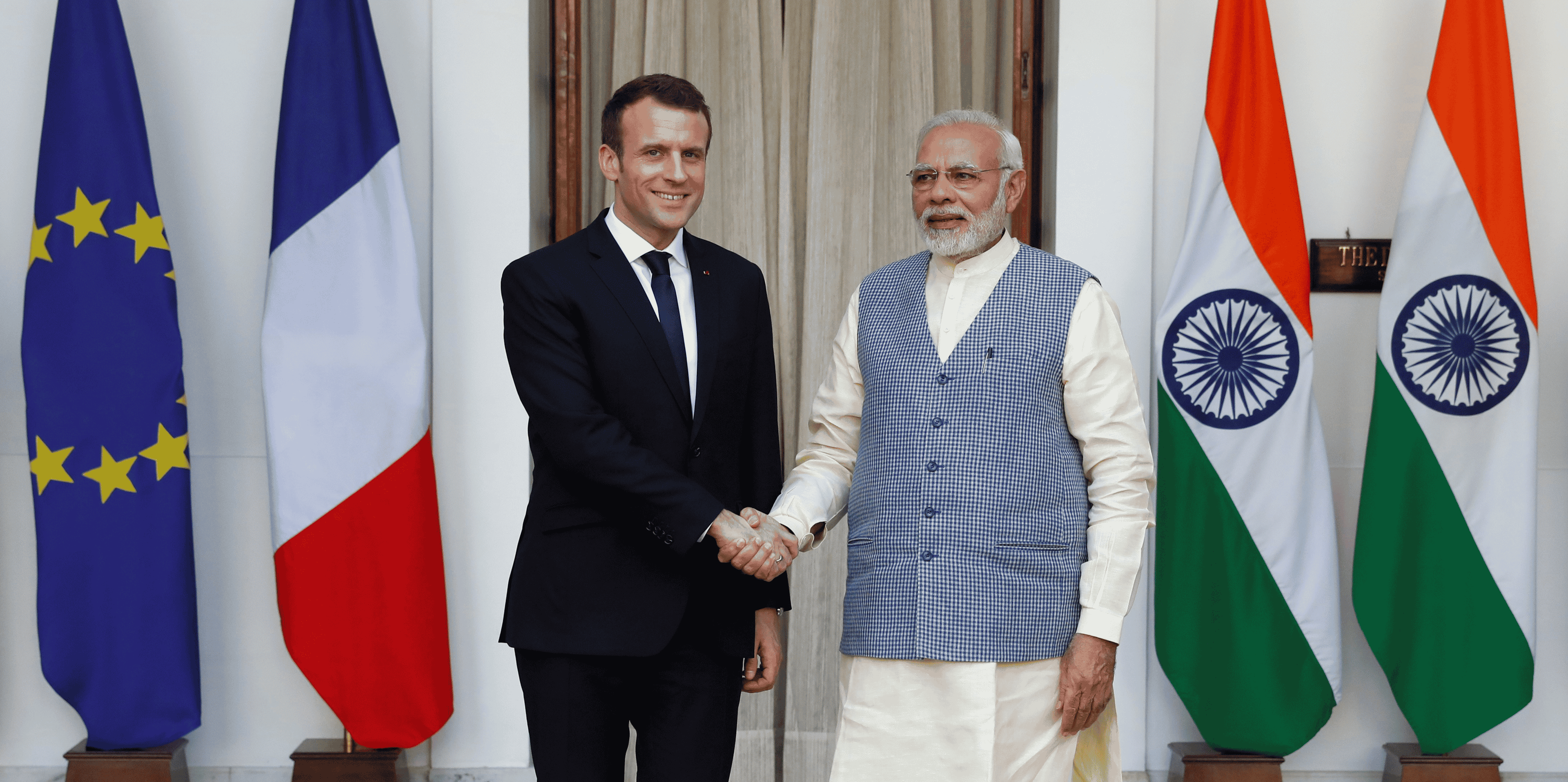 Macron ouvre une "nouvelle ere" du partenariat avec l'inde