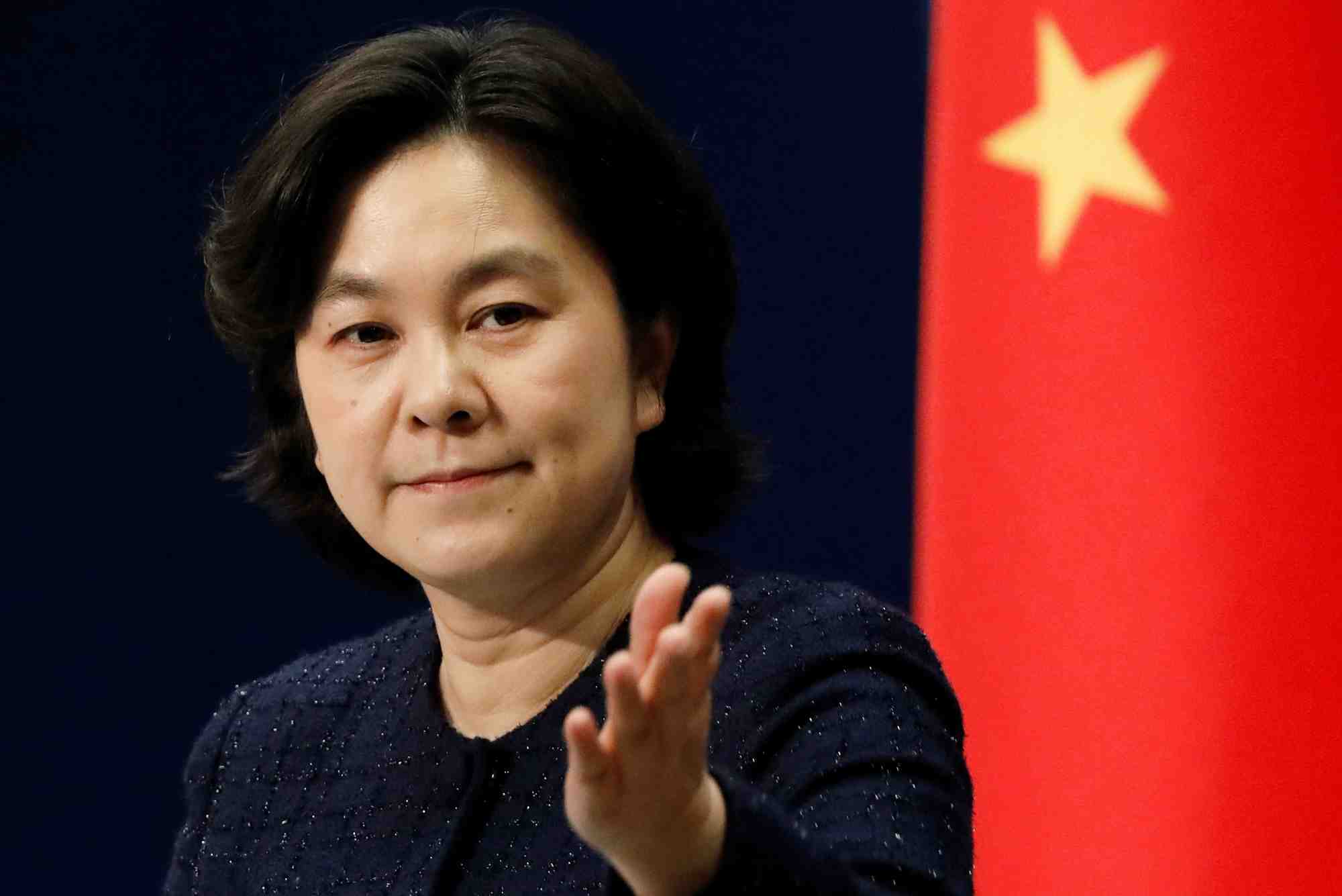 Hua Chunying, La chine prone l'apaisement avec washington