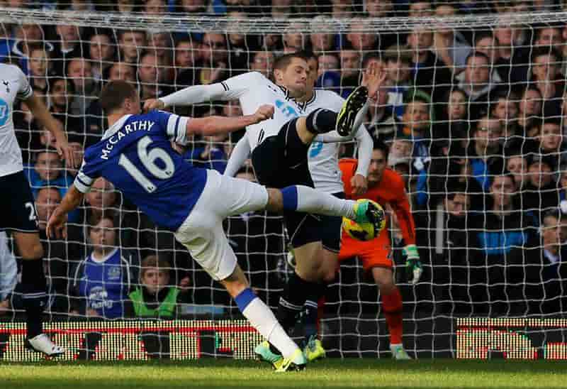 Premier League: Everton prive Tottenham de la deuxième place