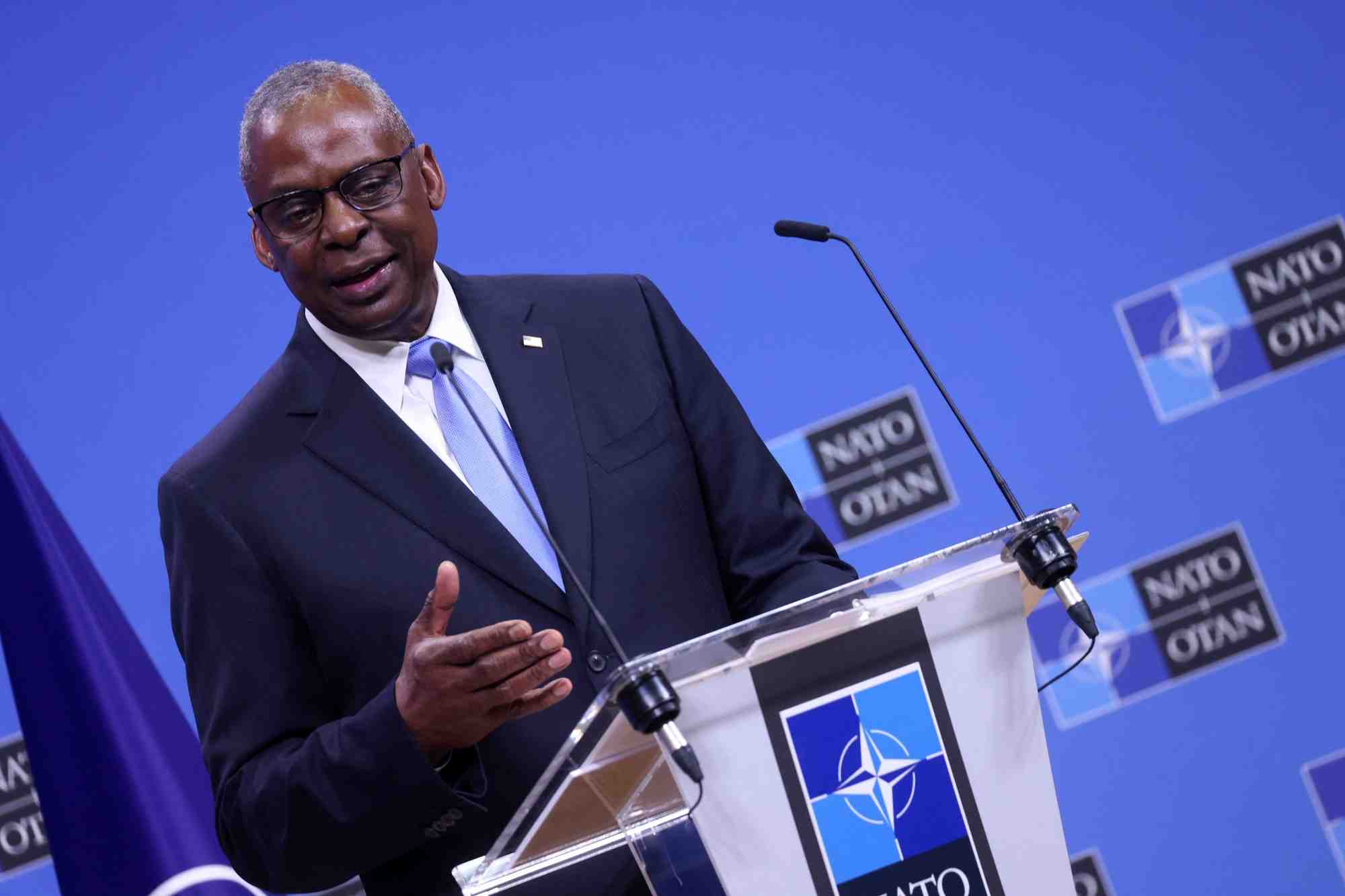 Le secretaire americain a la defense, lloyd austin