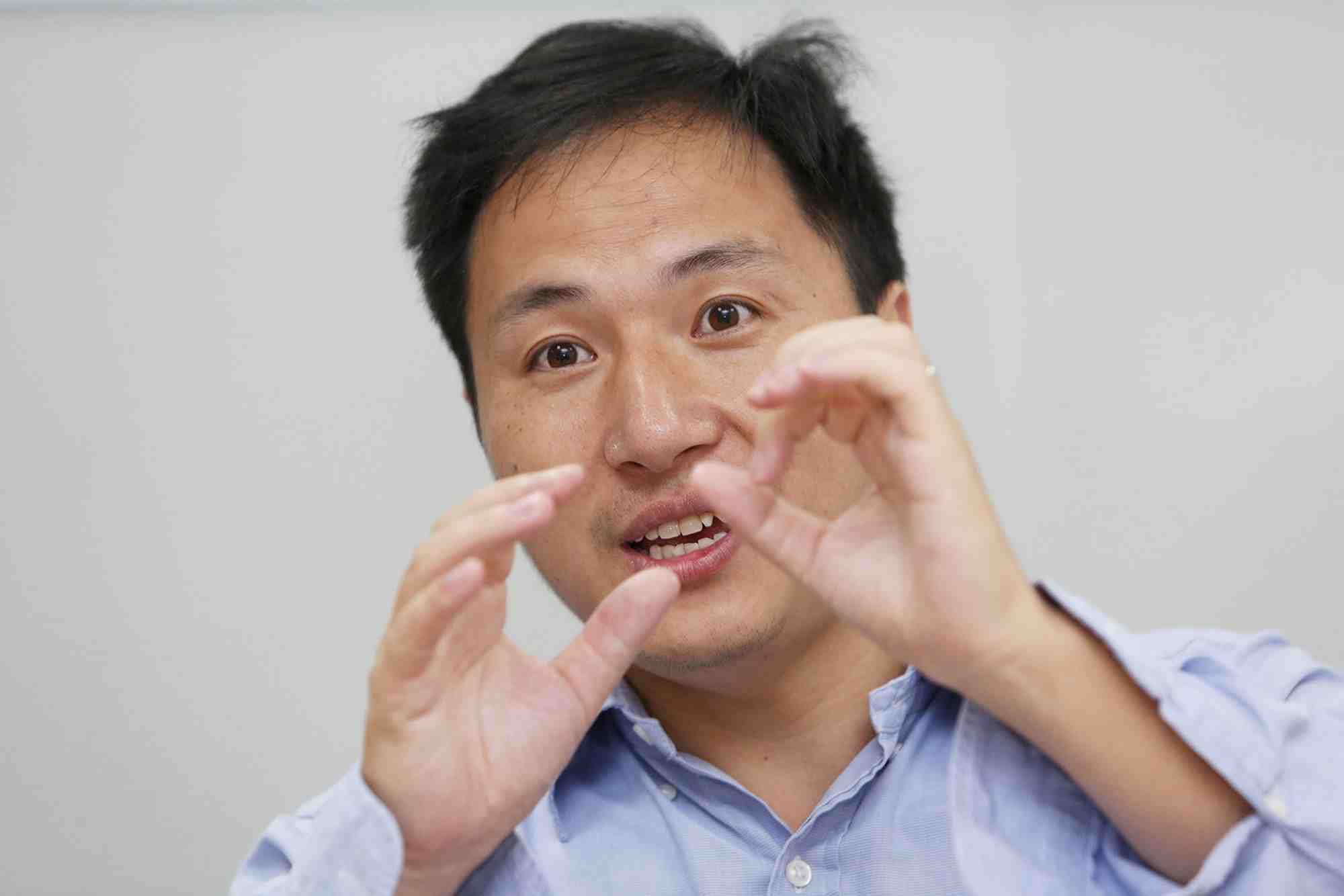 He Jiankui.