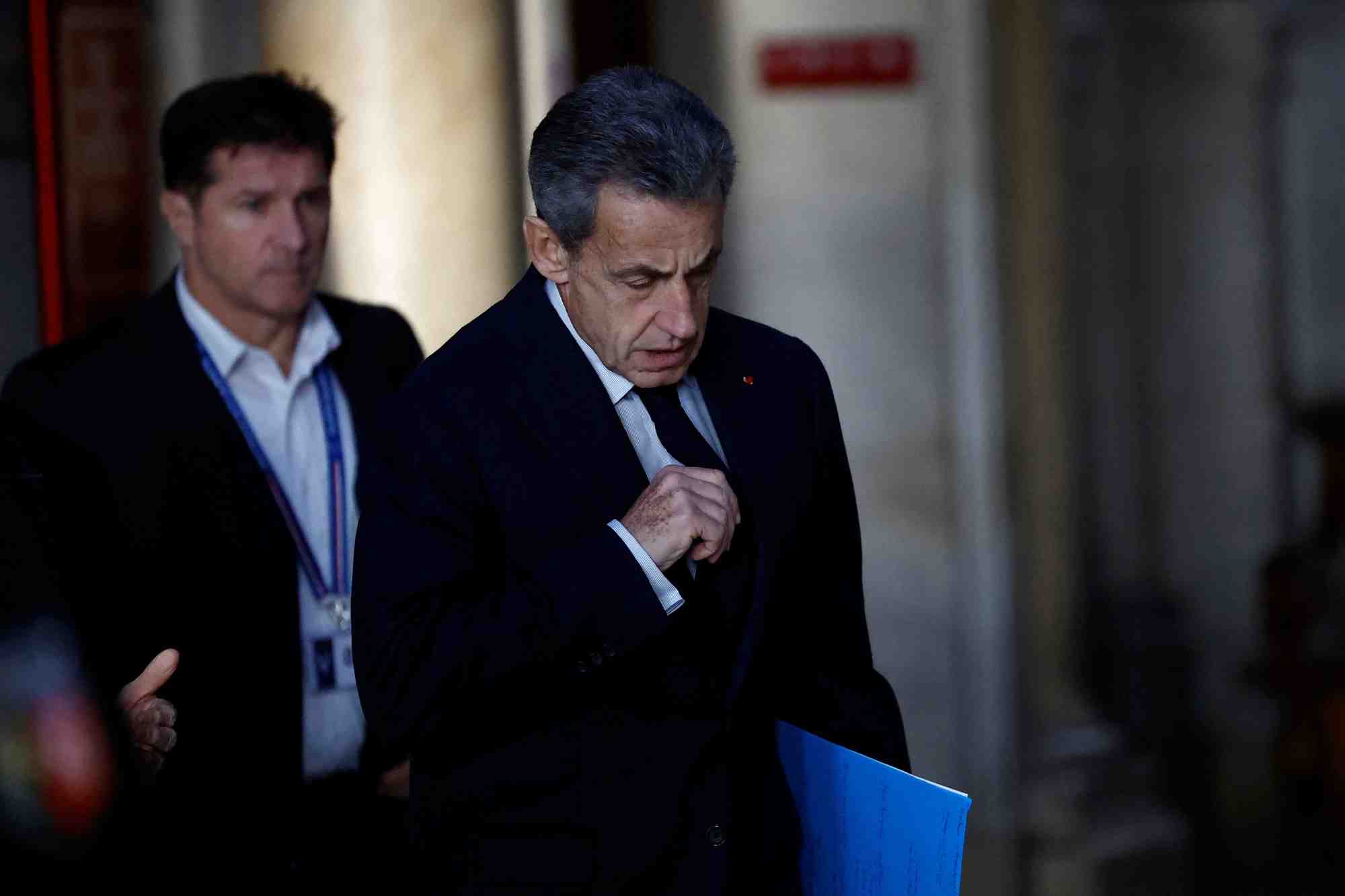 Photo de l'ancien president nicolas sarkozy