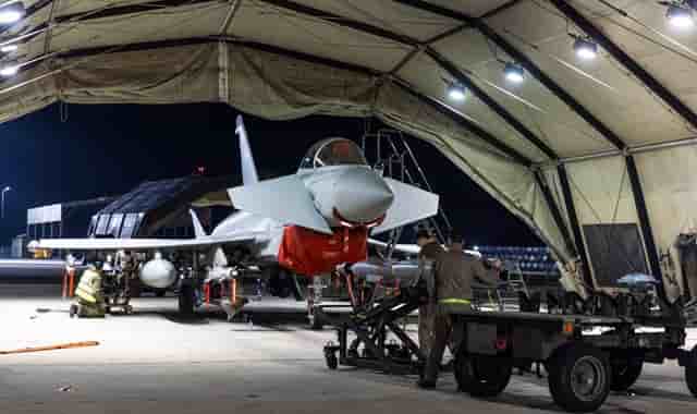 Un avion de la Royal Air Force