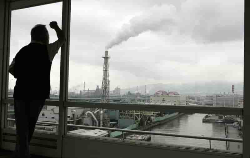 Les emissions de gaz a effet de serre proches du record de 2007 au japon