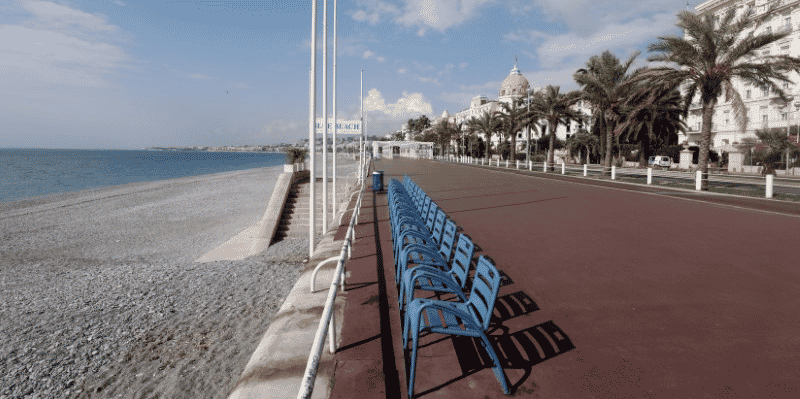Coronavirus: la ville de nice sous couvre-feu a partir de 20h00