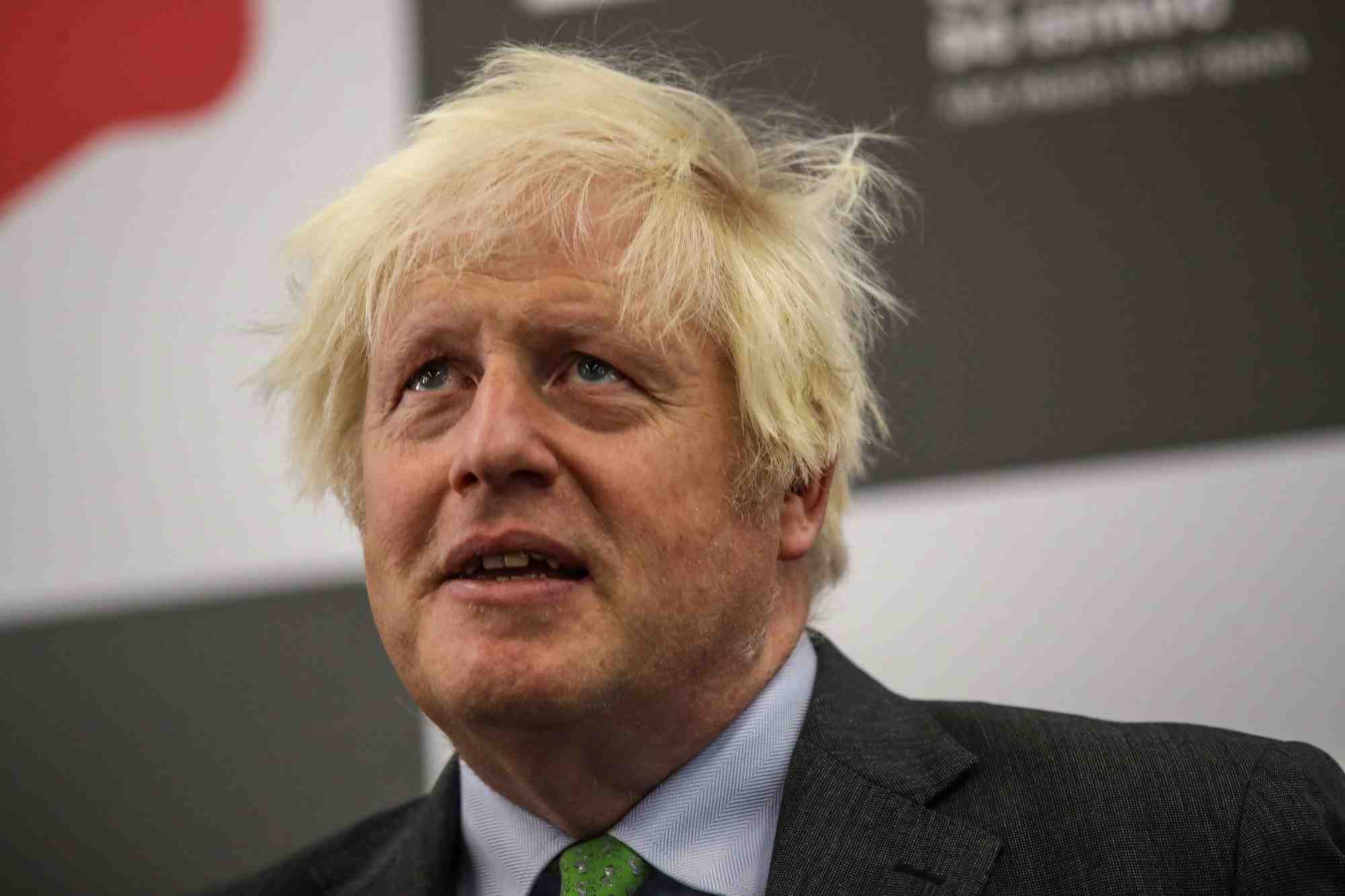 L'ancien premier ministre britannique boris johnson