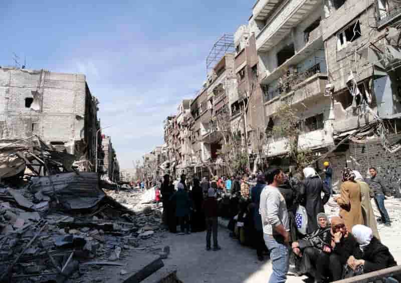 L'Unrwa dresse un bilan des ravages de la guerre à Damas et Alep