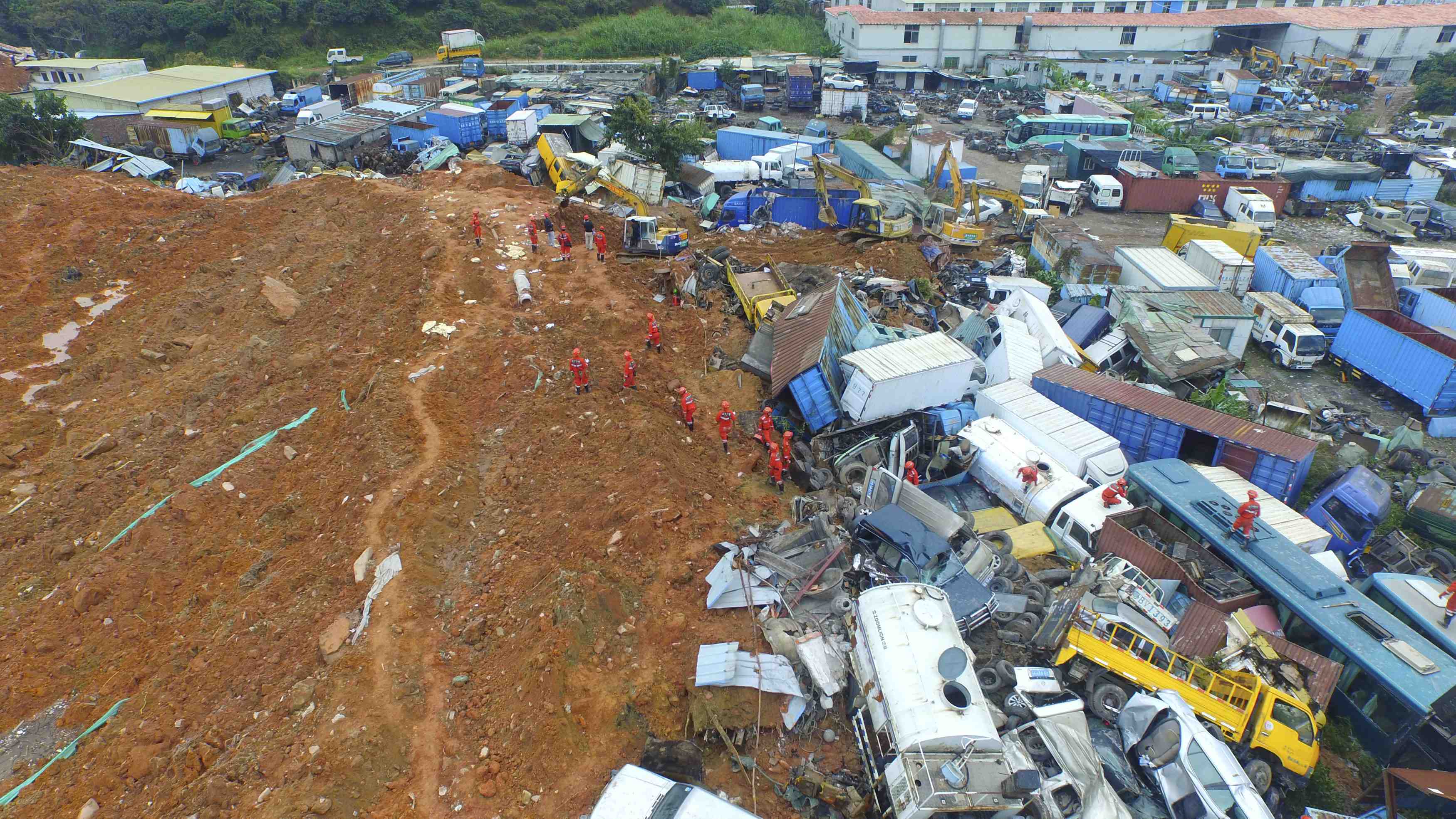 Un non-respect des regles de securite a l’origine de la catastrophe de shenzhen