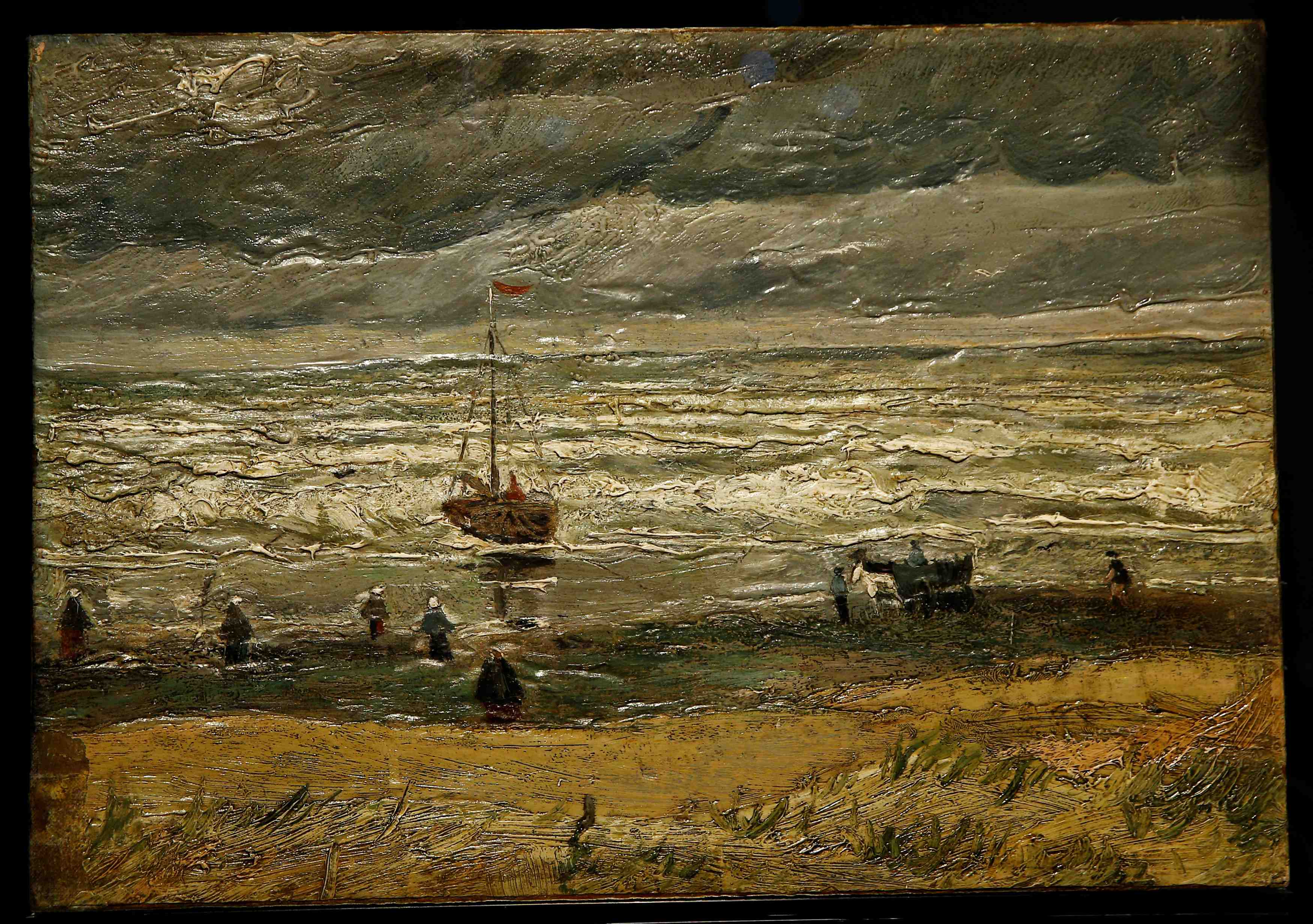 Deux tableaux de van gogh exposes, quinze ans apres leur vol