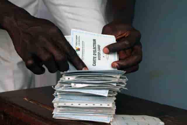 elections Cameroun bulletins vote
