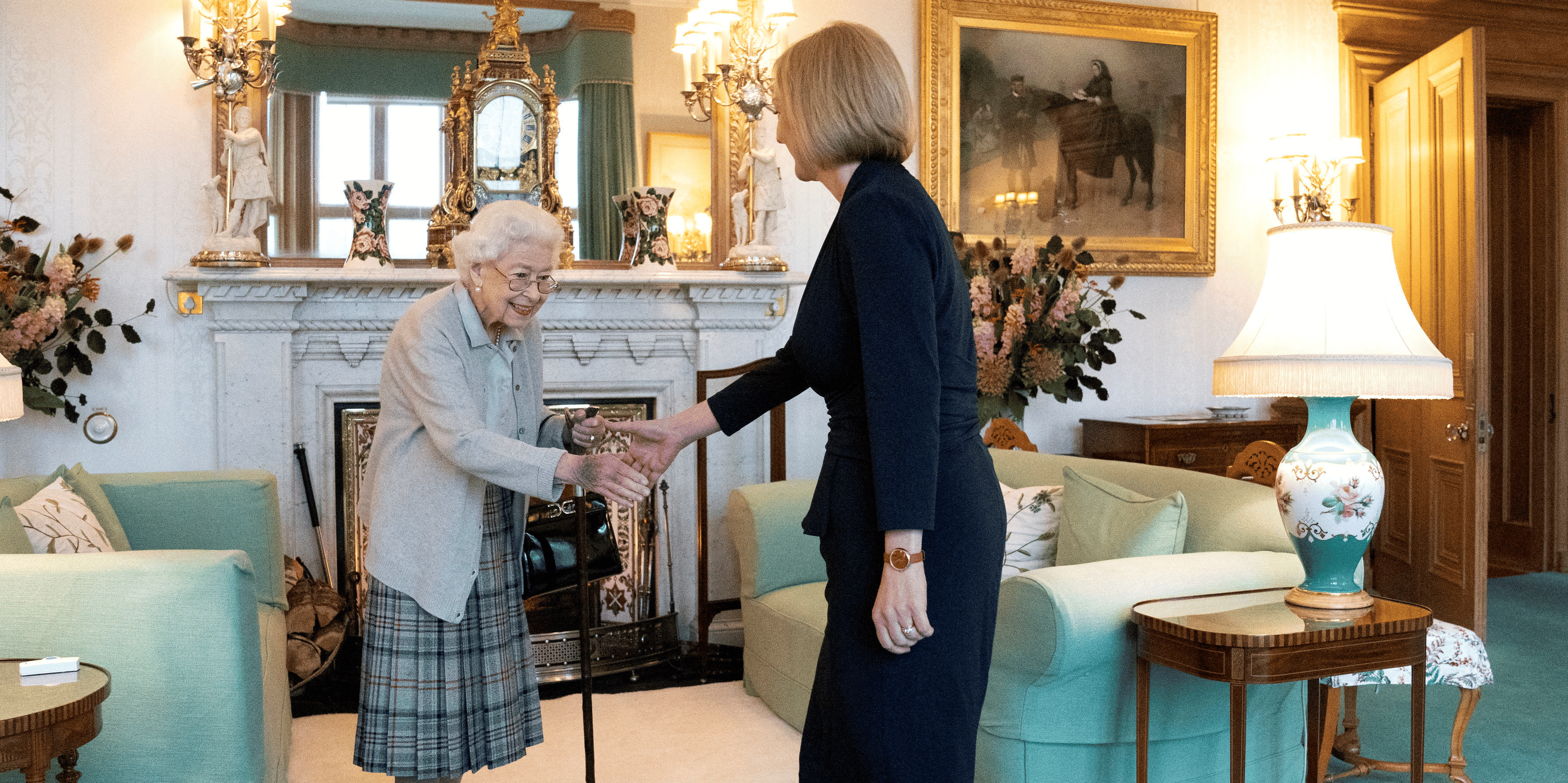 "god save the king", dit liz truss