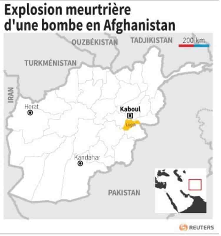 Explosion meurtriere d'une bombe en afghanistan