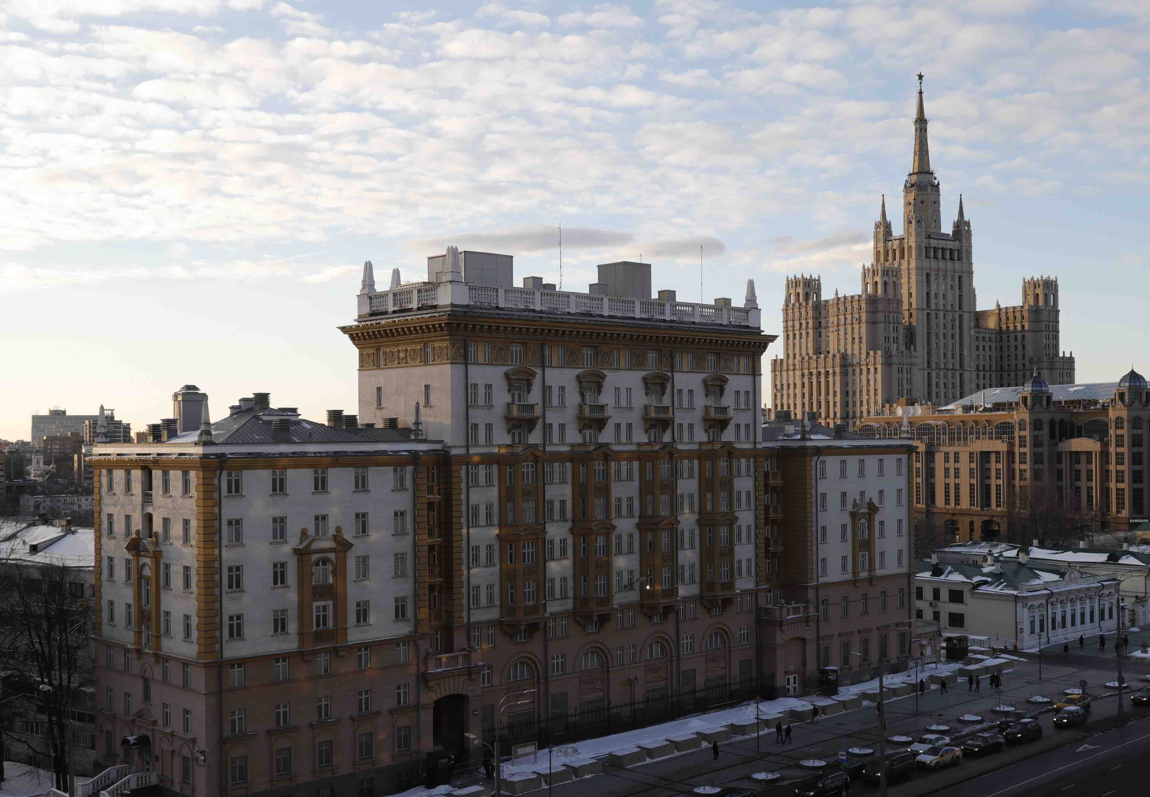 Les diplomates americains expulses quittent moscou