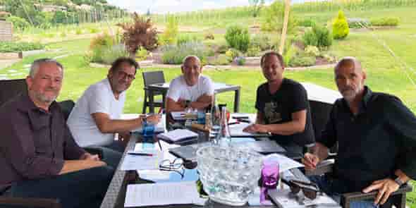Les protagonistes du magazine des chefs lancés par l'agence montpelliéraine Insightcom