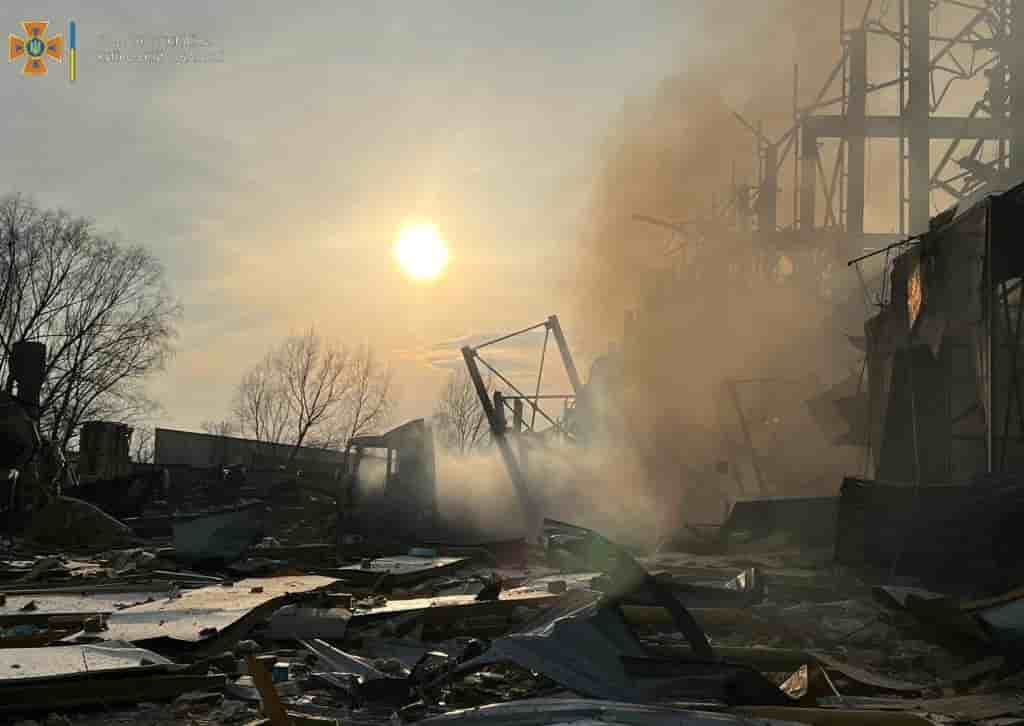 Ukraine: frappe de missile a brovary, pres de kyiv, dit son maire